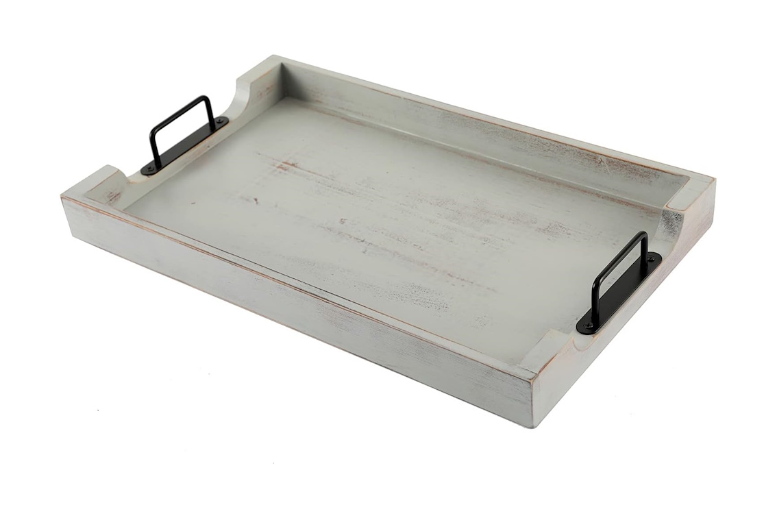 Large Coffee Table Tray With Handles