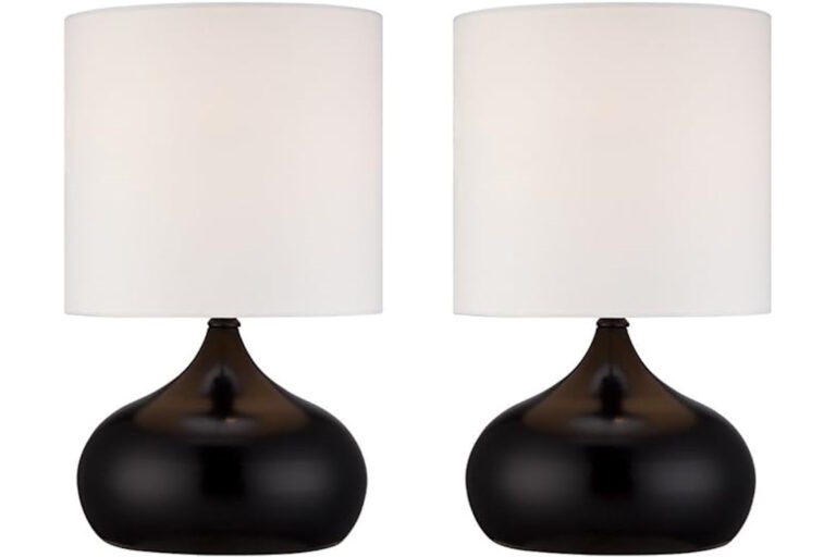 Pair of Droplet Night Stand Lamps